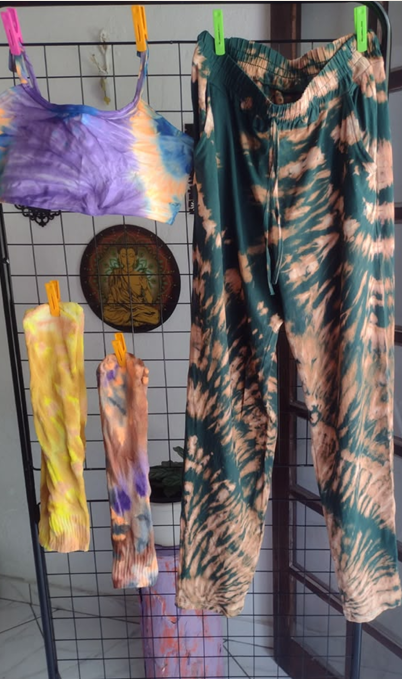 Rose Tie Dye